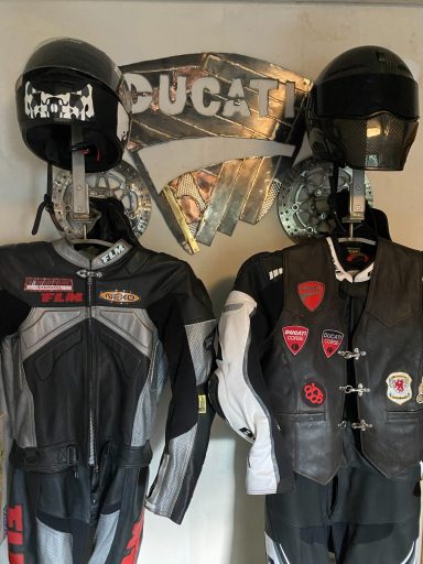 Motorrad Garderobe