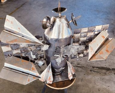 Skulptur "Cold War"